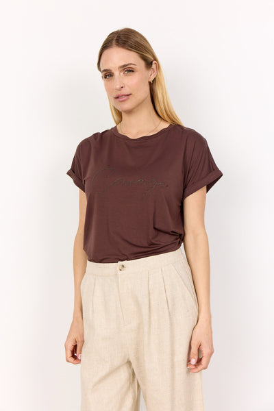 SC-MARICA 336 T-shirt Dark brown