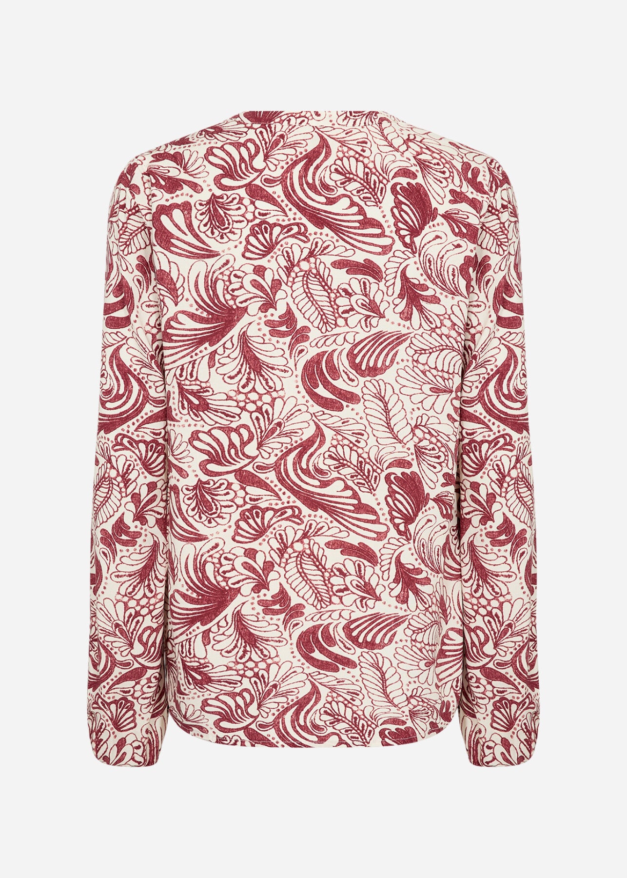 SC-BAYAN 2 Blouse Ruby red