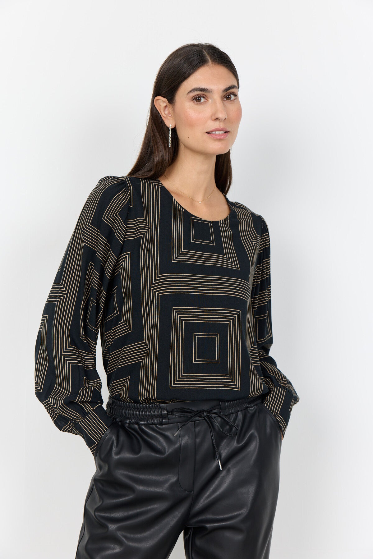 SC-ANNABEL 1 Blouse Black