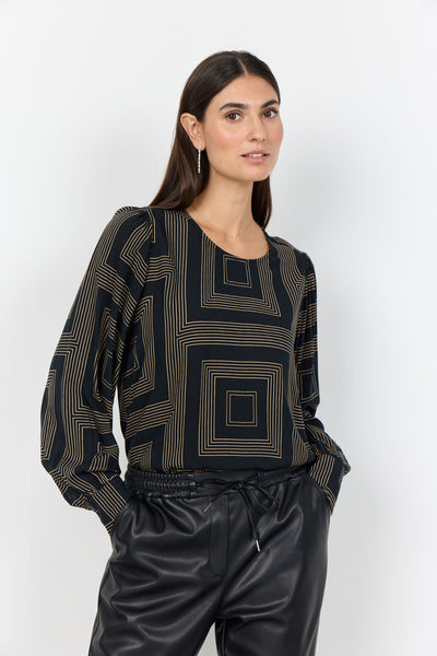 SC-ANNABEL 1 Blouse Black