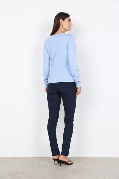 SC-DOLLIE 446 Cardigan Light blue