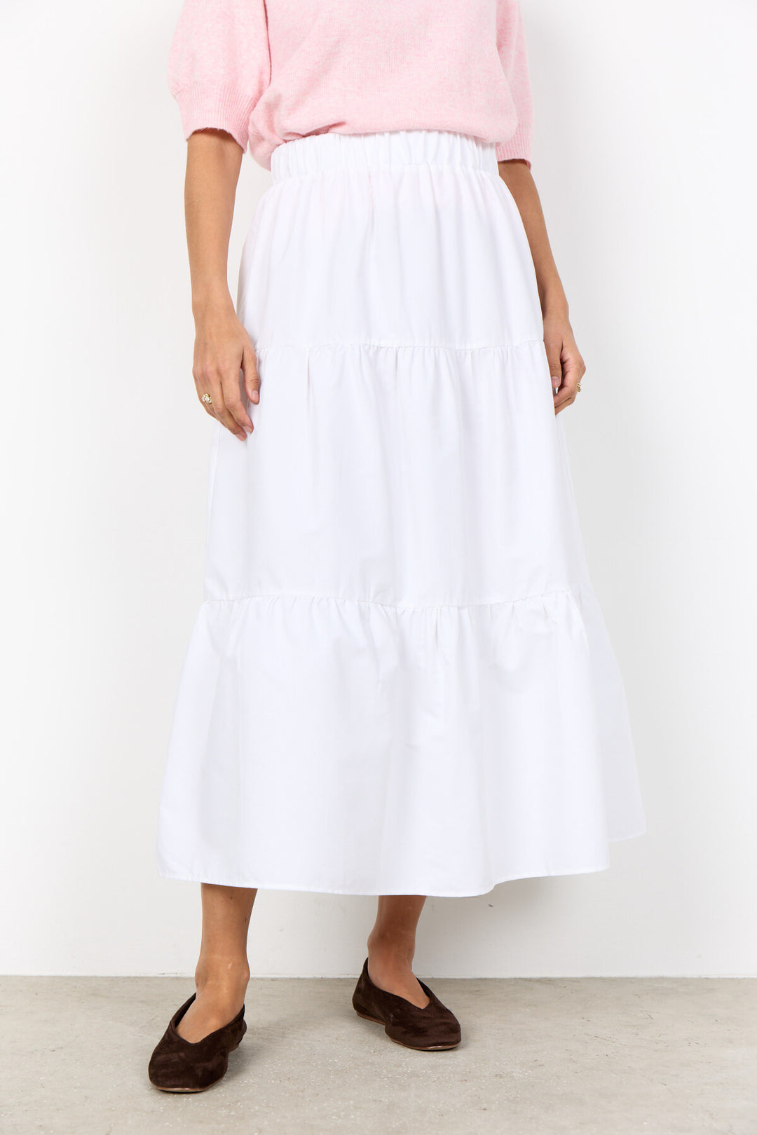 SC-NETTI 127 Skirt in White from soyaconcept | Soyaconcept.com