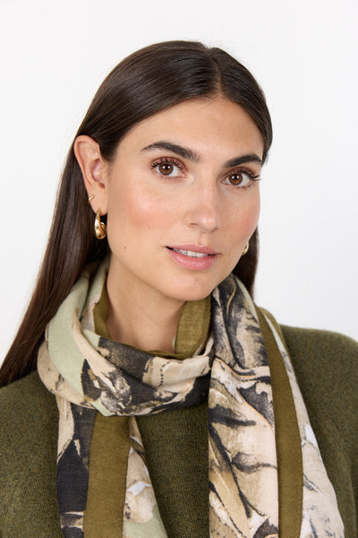 SC-VAMELLON 1 Scarf Dark green