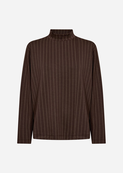 SC-VIVI 1 Blouse Dark brown