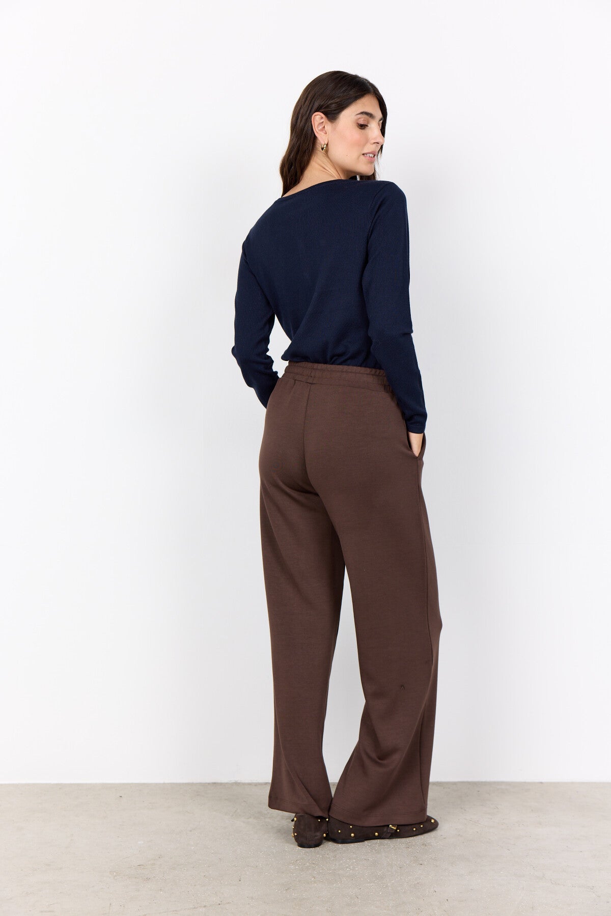 SC-BANU 116 Pants Dark brown