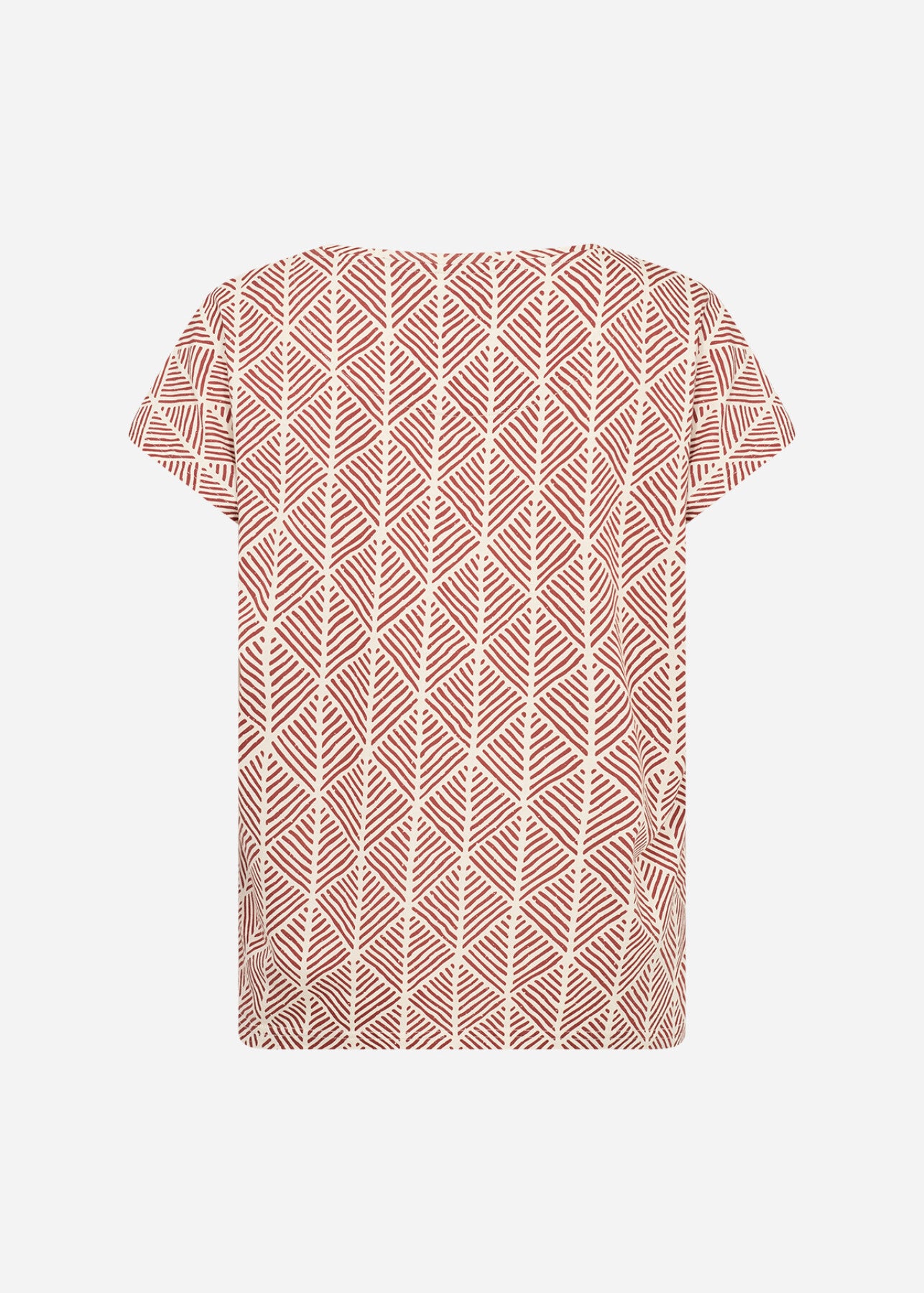 SC-FELICITY AOP 513 T-shirt Rust red