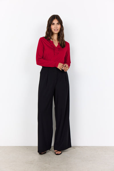 SC-MARICA 339 Blouse Dark red