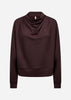 SC-BANU 351 Blouse Dark plum