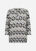 SC-FELICITY AOP 552 Blouse Black