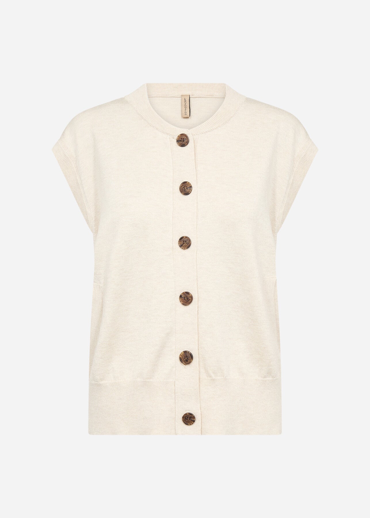 SC-DOLLIE 801 Waistcoat Cream