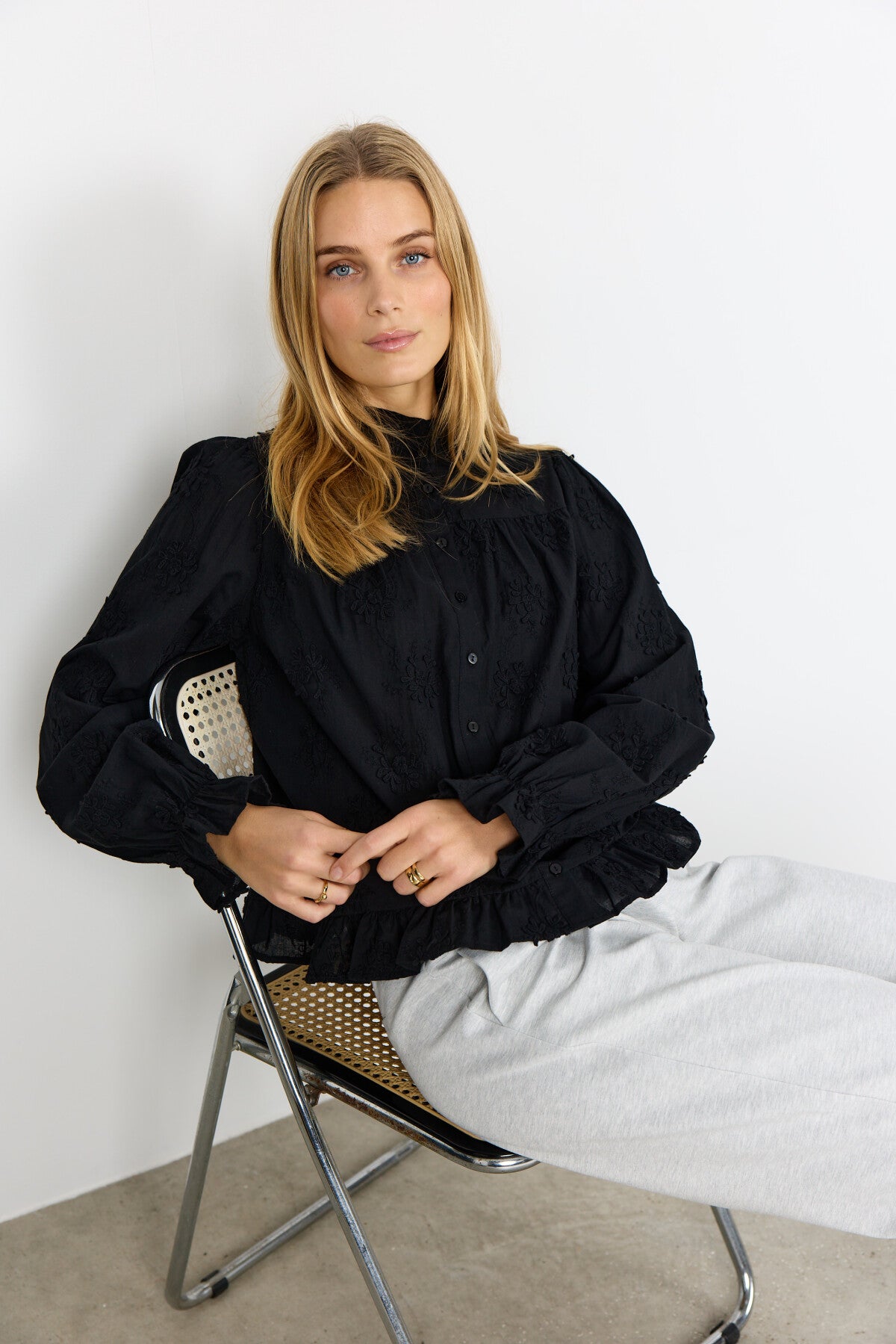 SC-BARBRA 2 Shirt Black