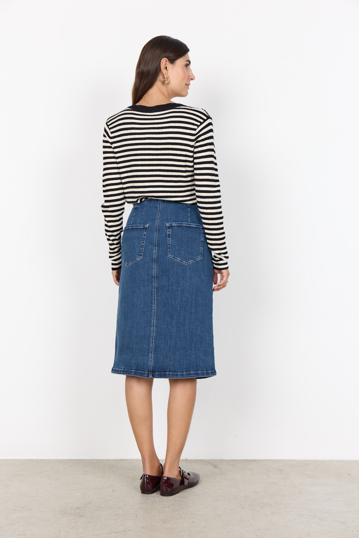 SC-KIMBERLY 33 Skirt Dark blue