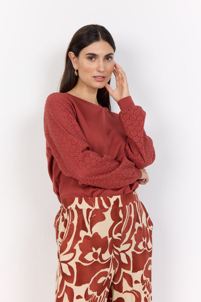 SC-BANU 247 Sweatshirt Rust red