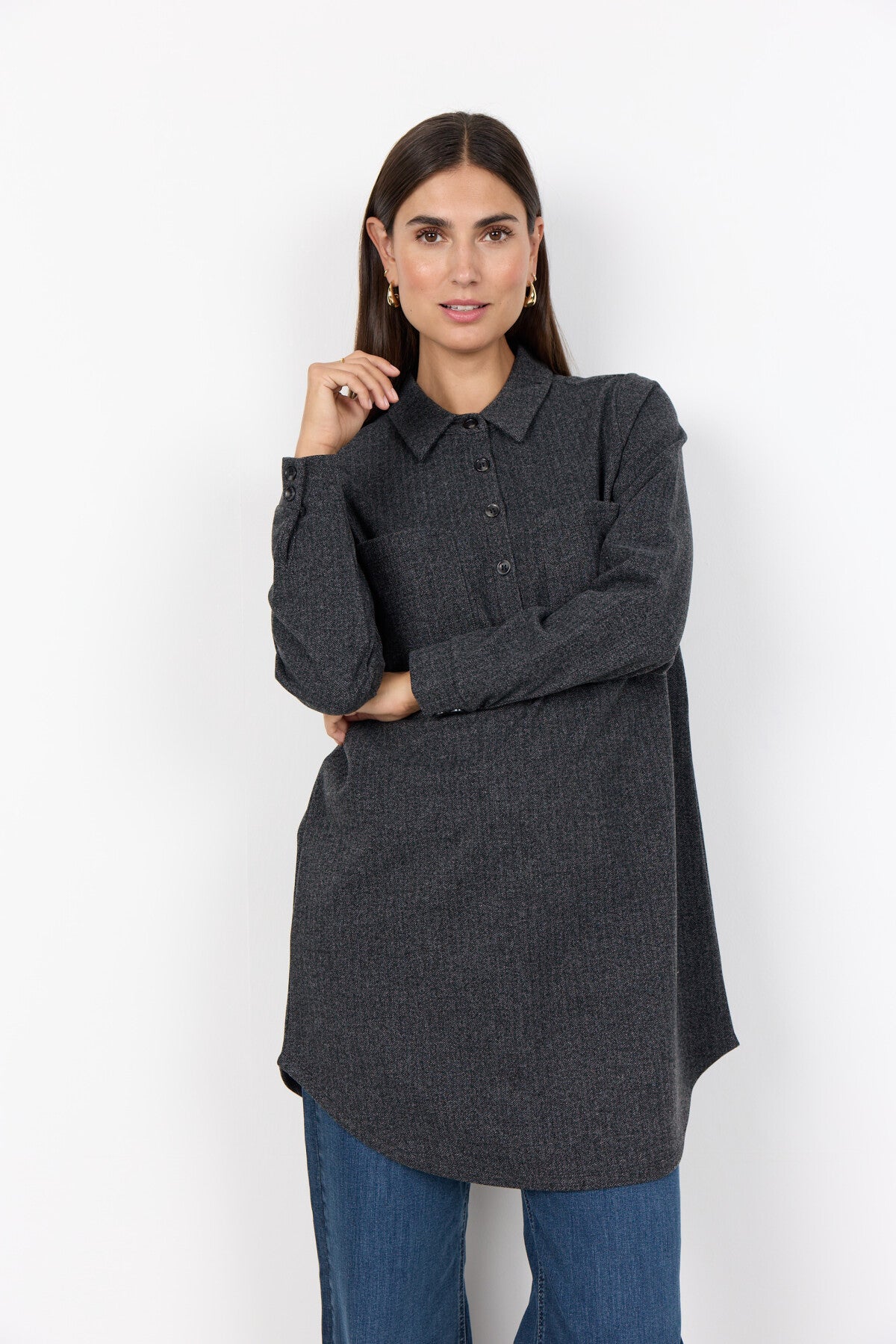 SC-VINJA 2 Tunic Dark grey
