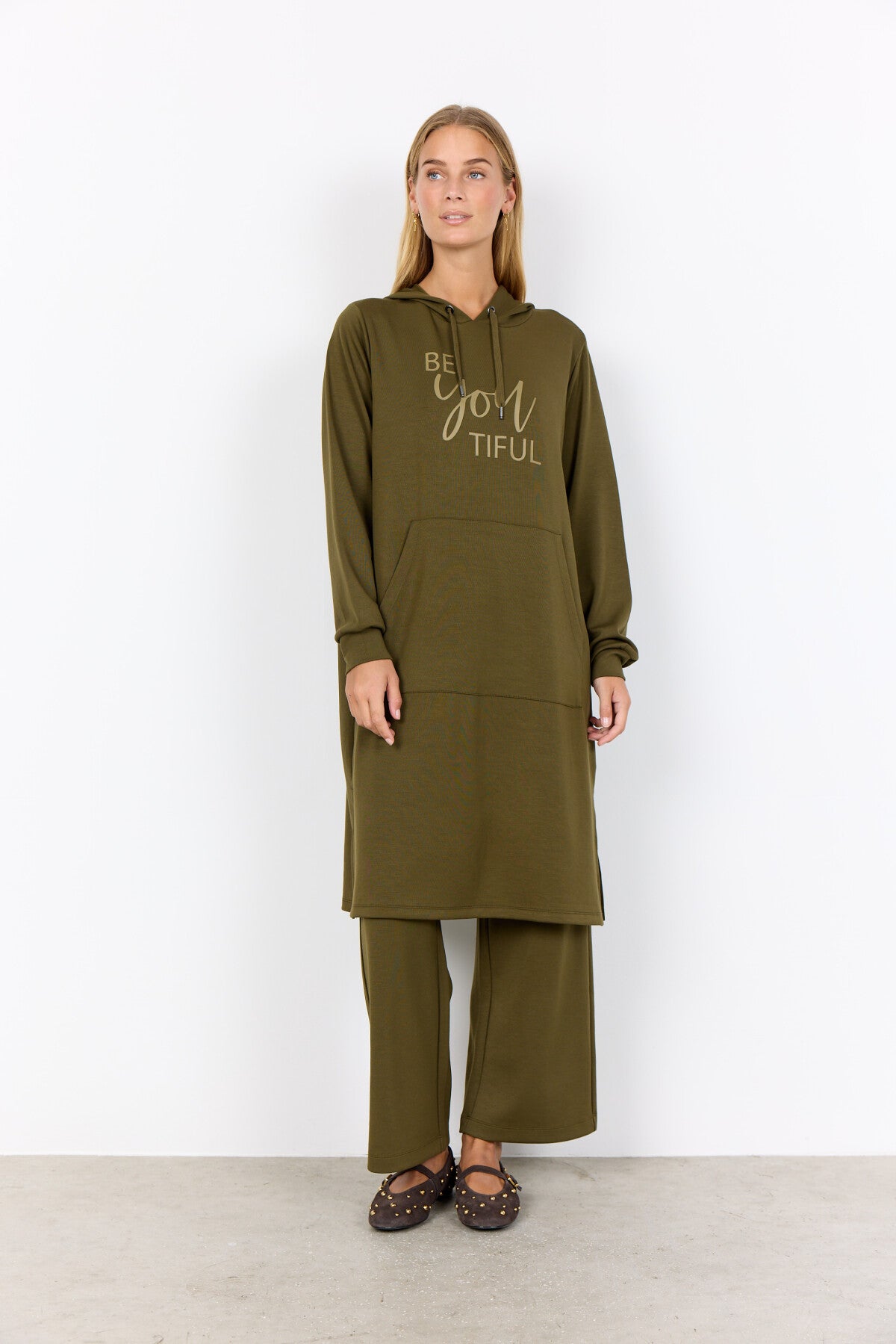 SC-BANU 259 Dress Dark green