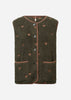 SC-HANNE 4 Waistcoat Dark green