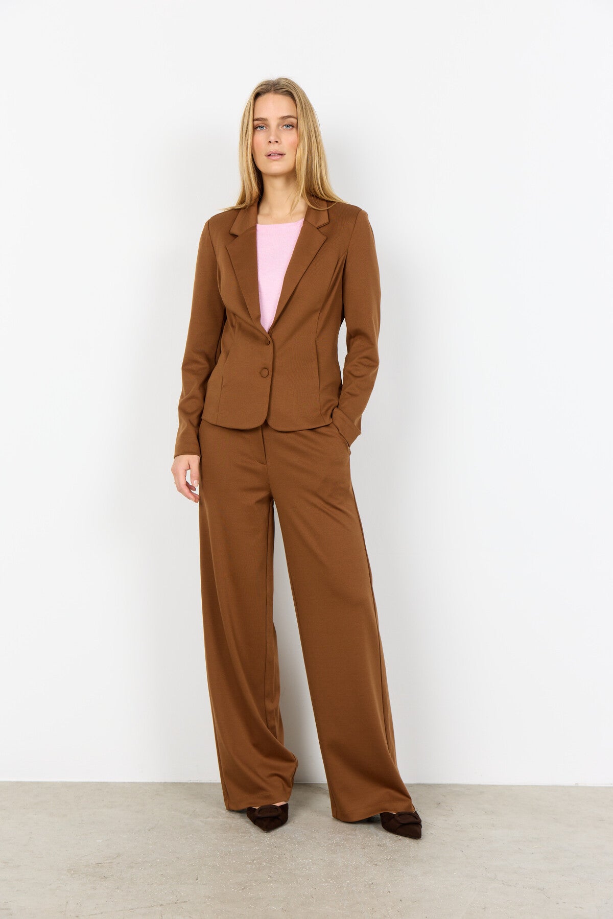 SC-DANIELA 1 Blazer Camel