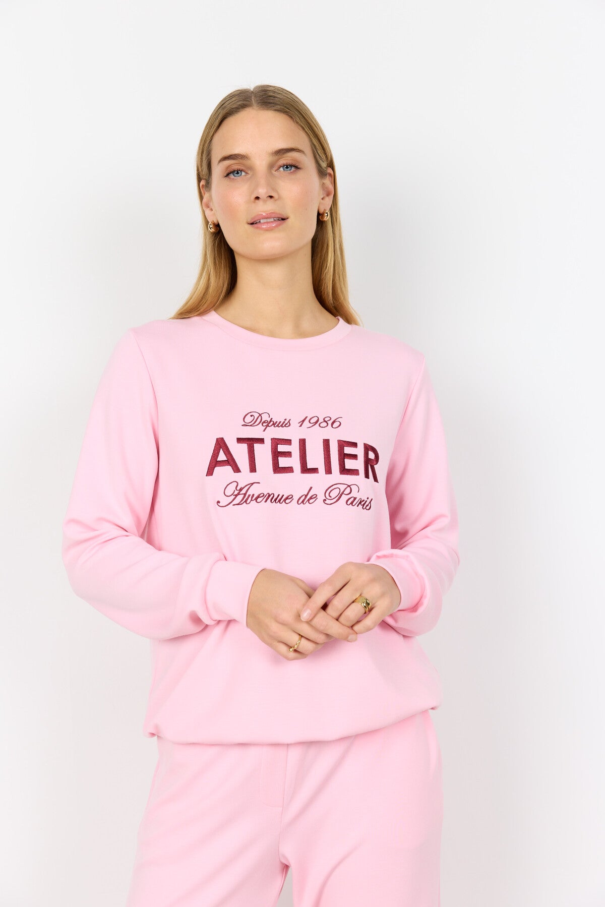 SC-BANU 281 Sweatshirt Light pink