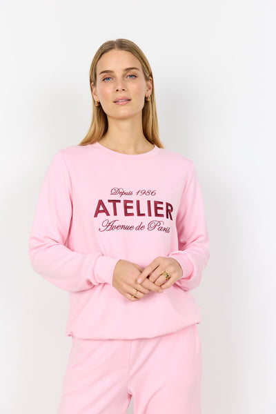 SC-BANU 281 Sweatshirt Light pink