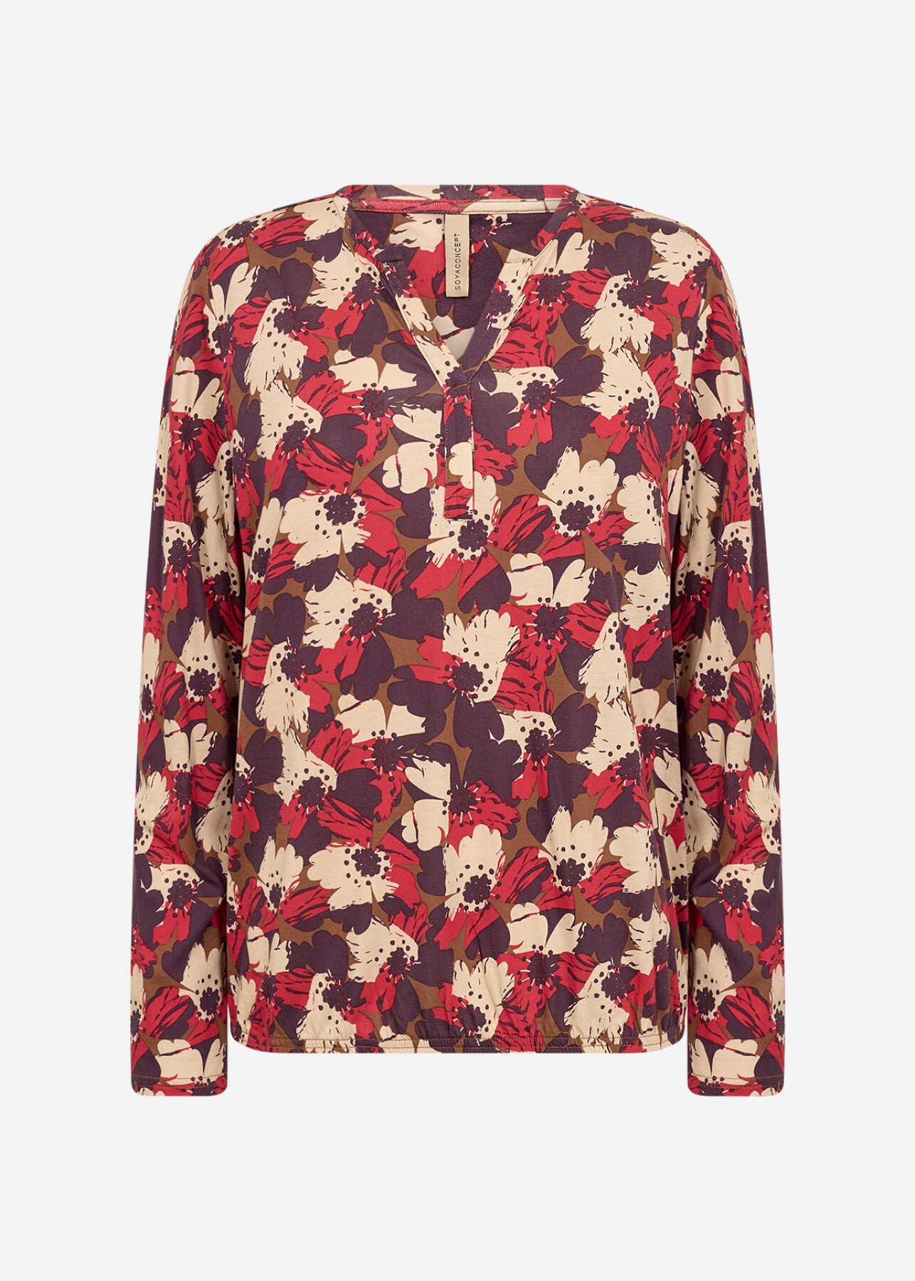 SC-FELICITY AOP 529 Blouse Red