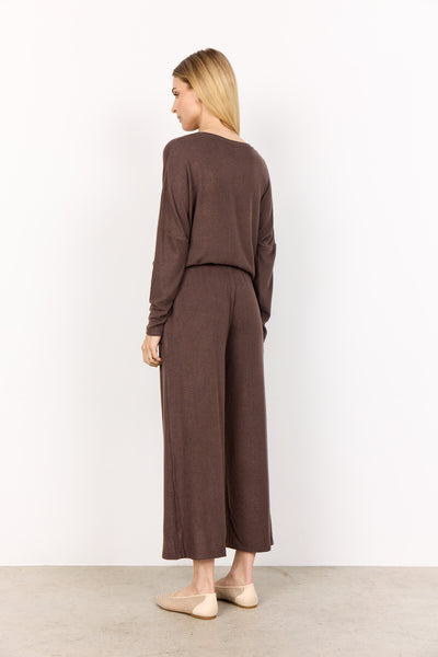 SC-BIARA 1 Blouse Dark brown