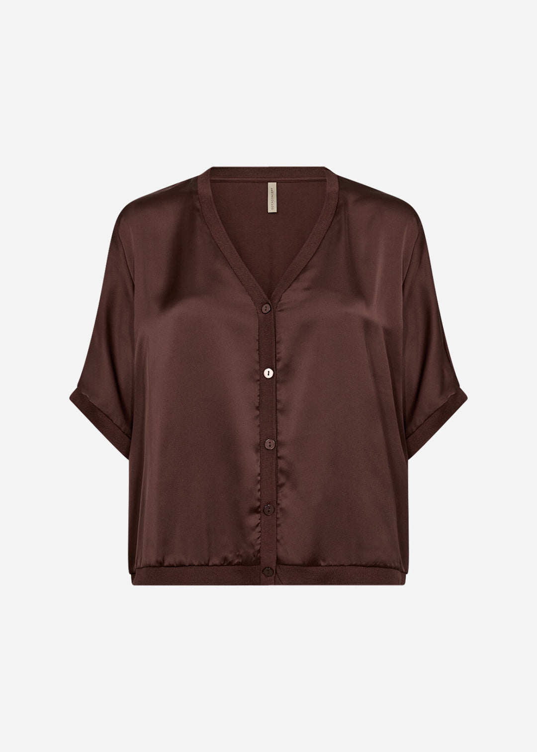 SC-THILDE 51 Blouse in Brown from soyaconcept | Soyaconcept.com