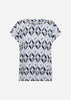 SC-FELICITY AOP 551 T-shirt Blue