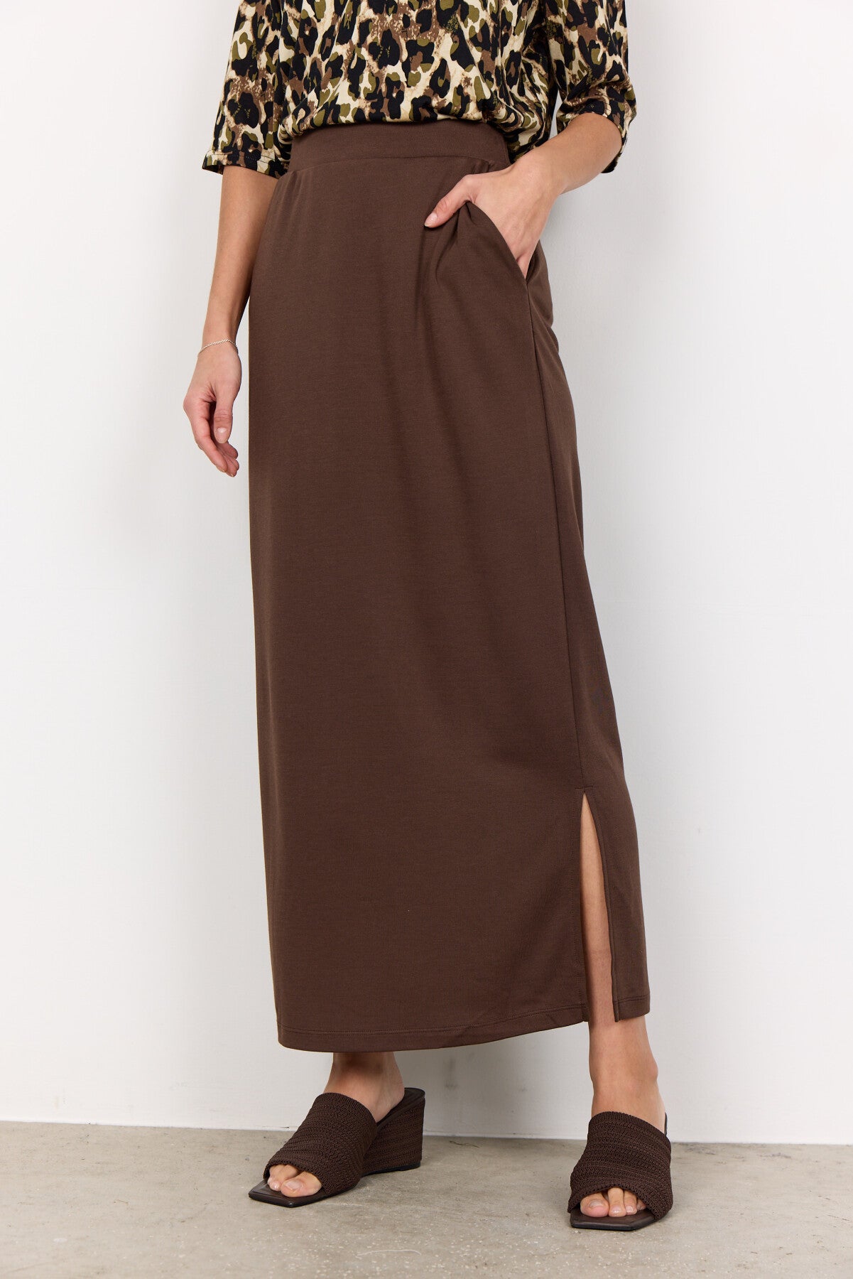 SC-FELUCCA 4 Skirt Dark brown