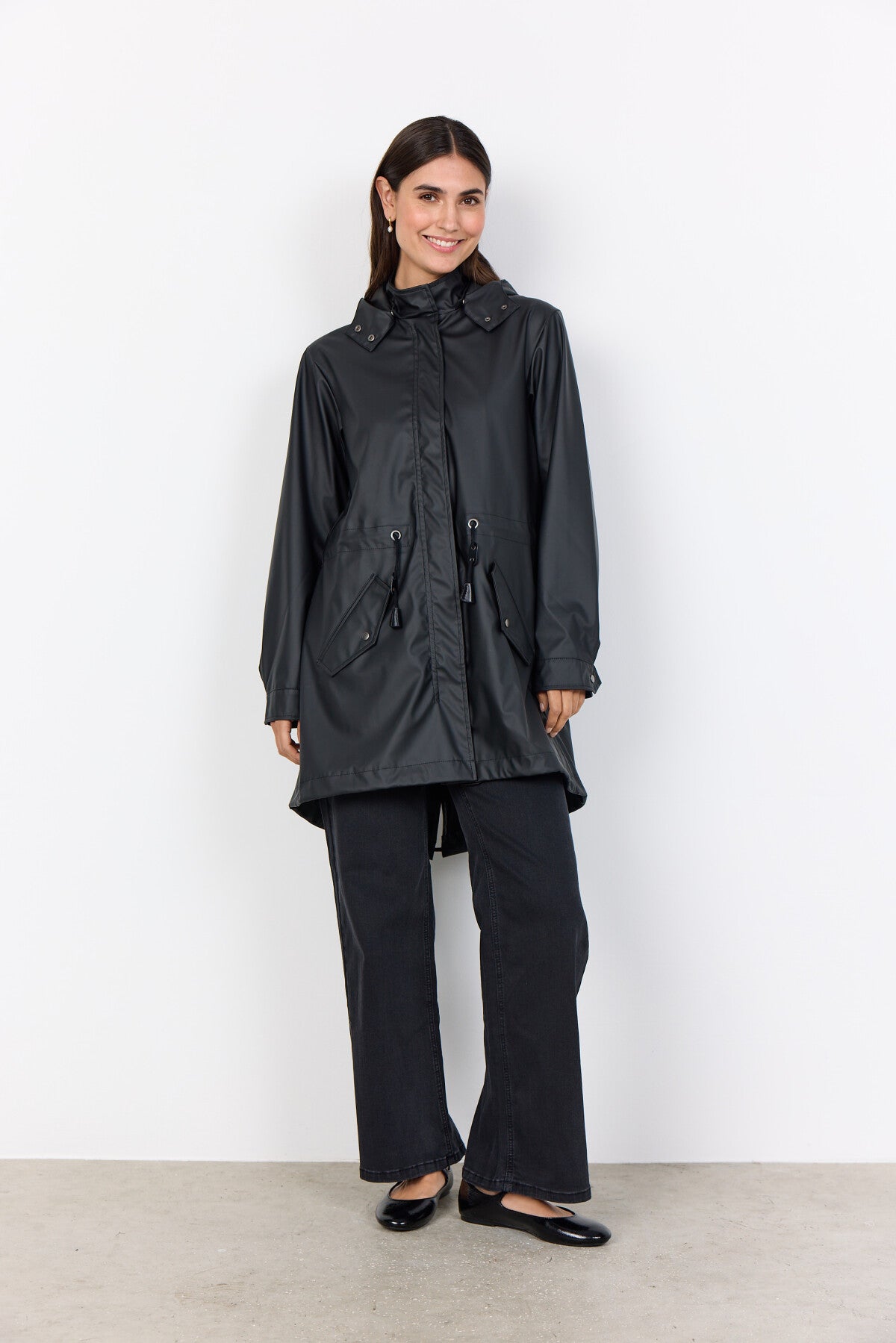 SC-ALEXA 1 Raincoat Black
