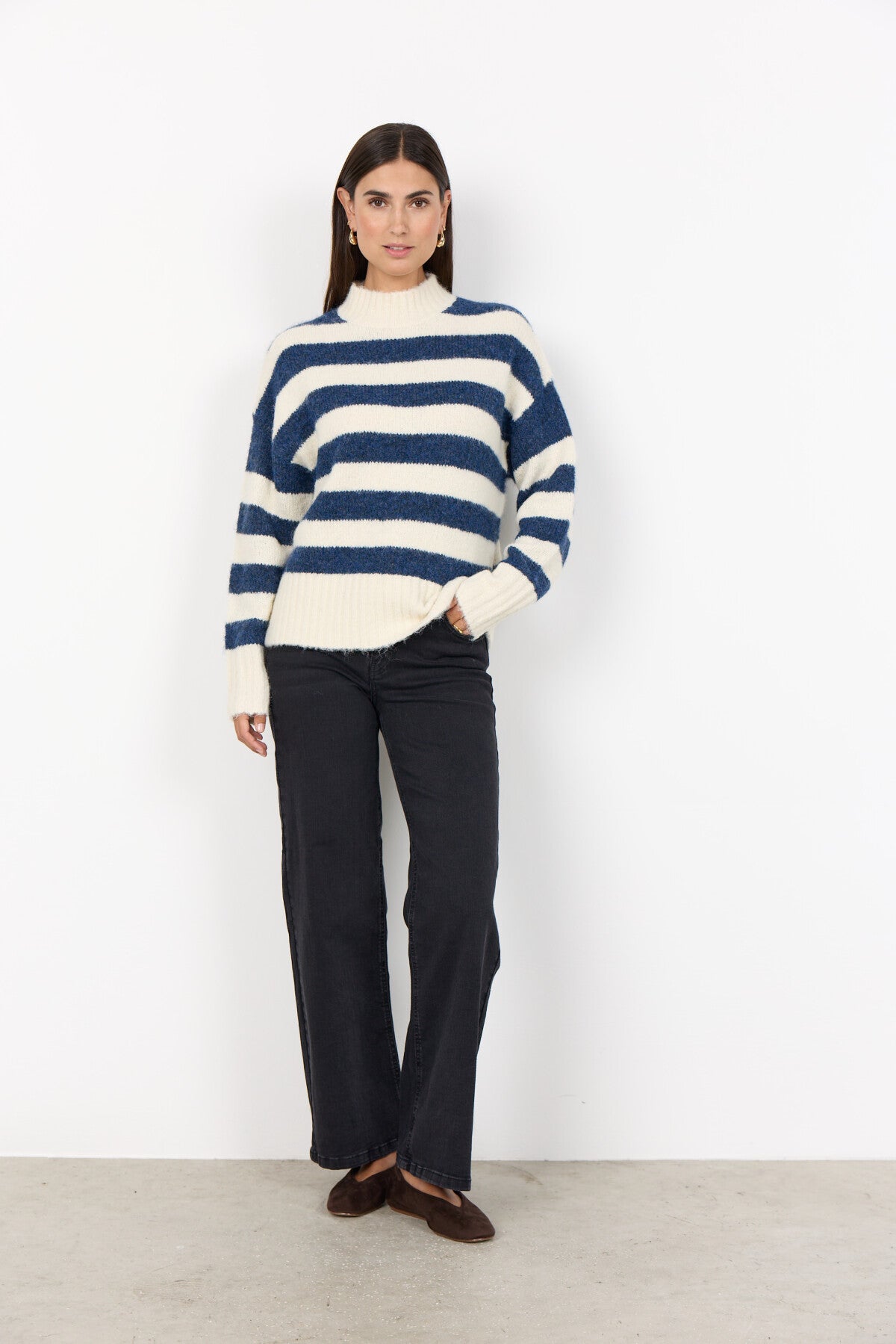 SC-ILENE 4 Pullover Dark blue