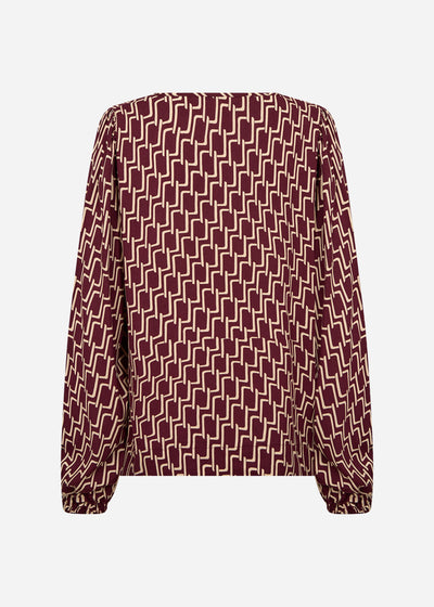 SC-VARLA 1 Blouse Bordeaux