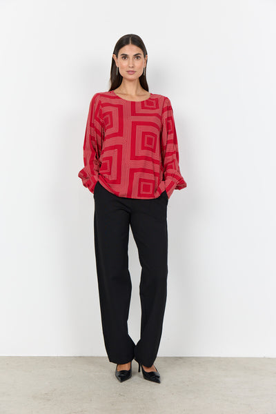 SC-ANNABEL 1 Blouse Red