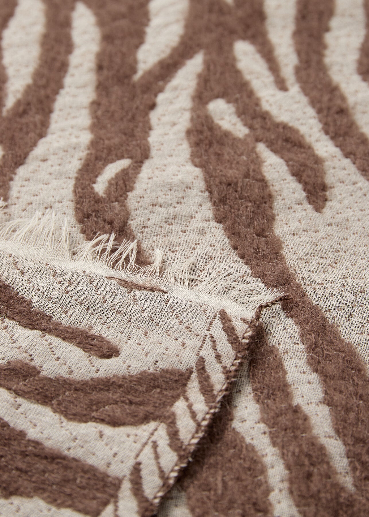 SC-SEHRA 1 Scarf Dark brown