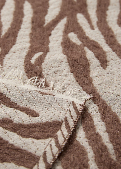 SC-SEHRA 1 Scarf Dark brown