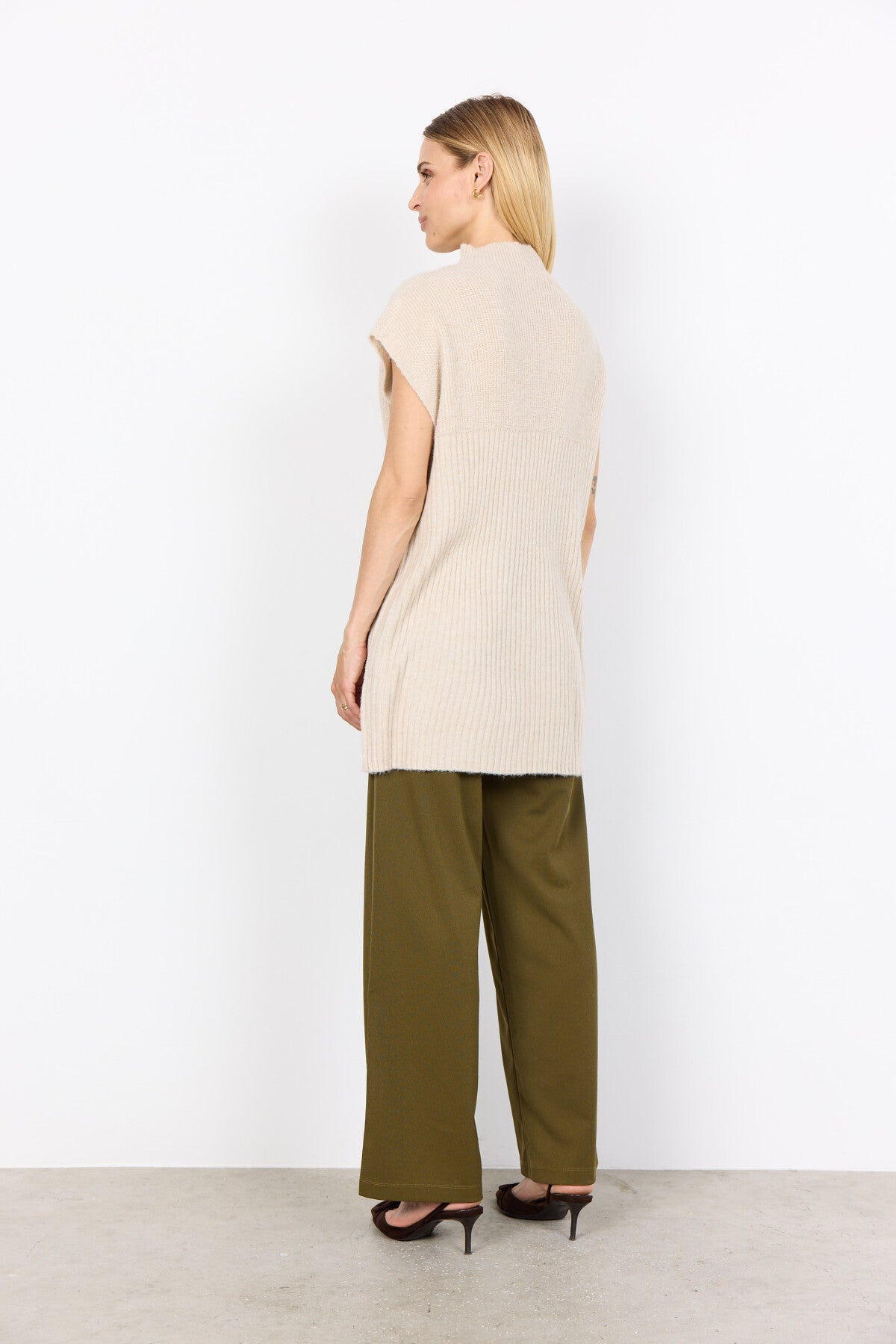 SC-VIRGINIA 2 Waistcoat Cream