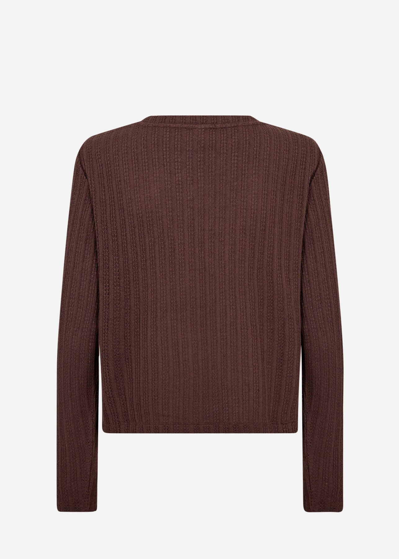 SC-SHONAS 3 Cardigan Dark brown