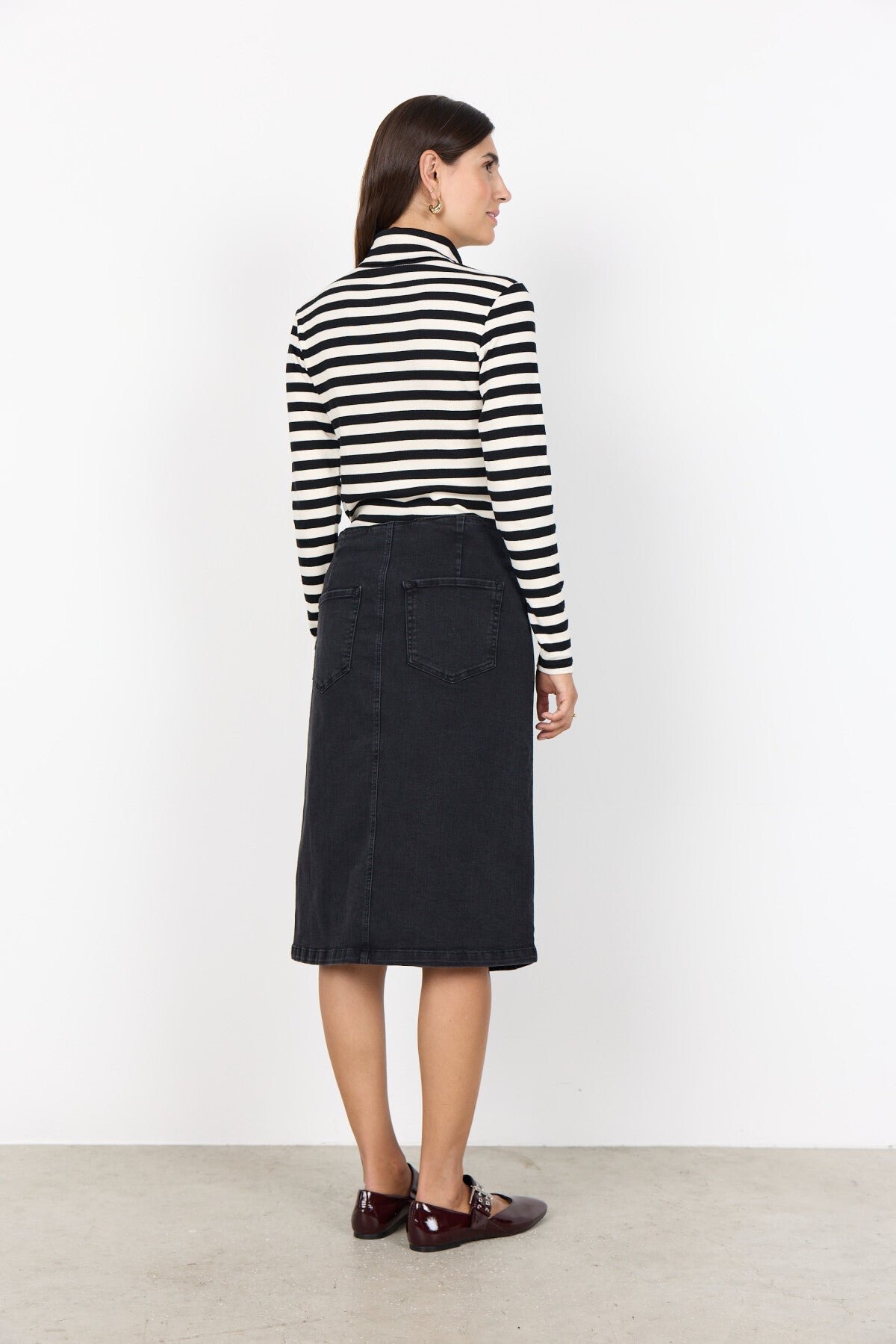 SC-KIMBERLY 33 Skirt Dark grey