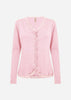 SC-CHANILLA 2 Cardigan Light pink