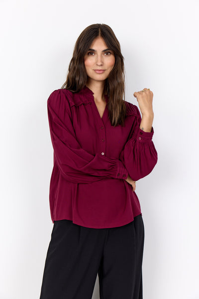 SC-RADIA 222 Blouse Bordeaux