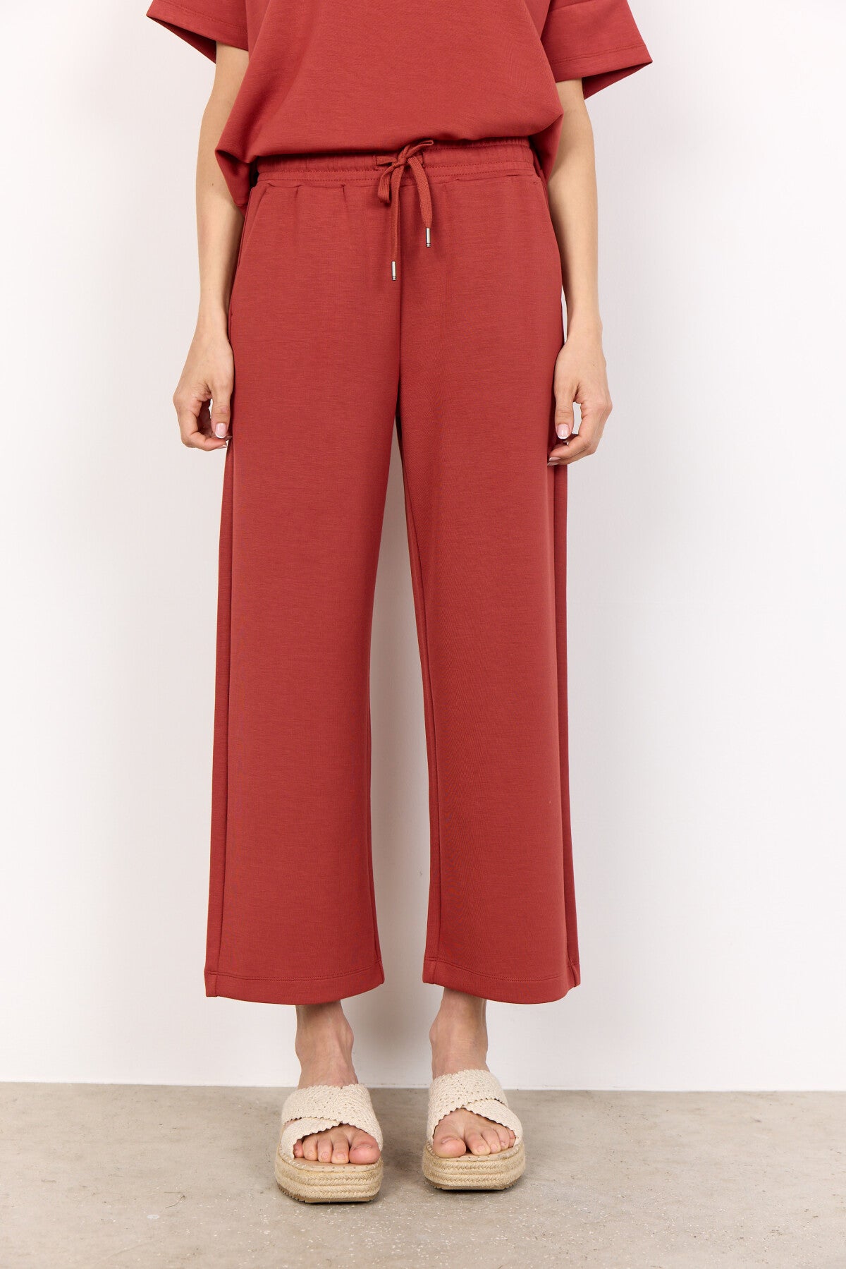 SC-BANU 33 Pants Rust red