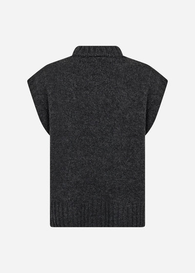 SC-GUNNA 12 Waistcoat Dark grey