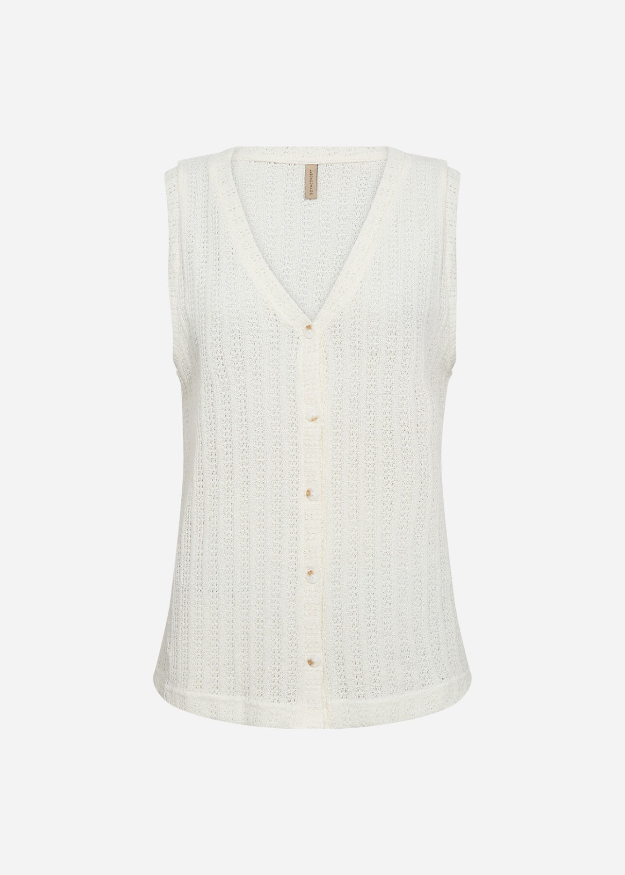 SC-SHONAS 1 Waistcoat Off white
