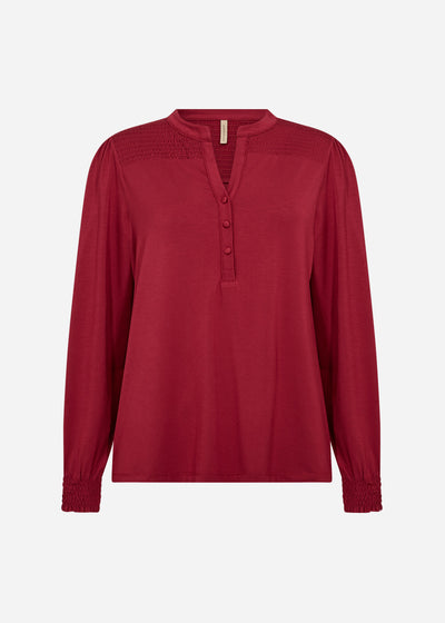 SC-MARICA 303 Blouse Dark red