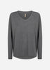 SC-BIARA 90 Blouse Dark grey