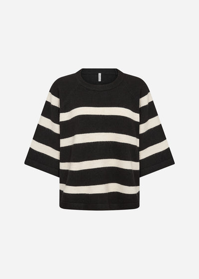 SC-ORLEAN STRIPE 5 Pullover Black