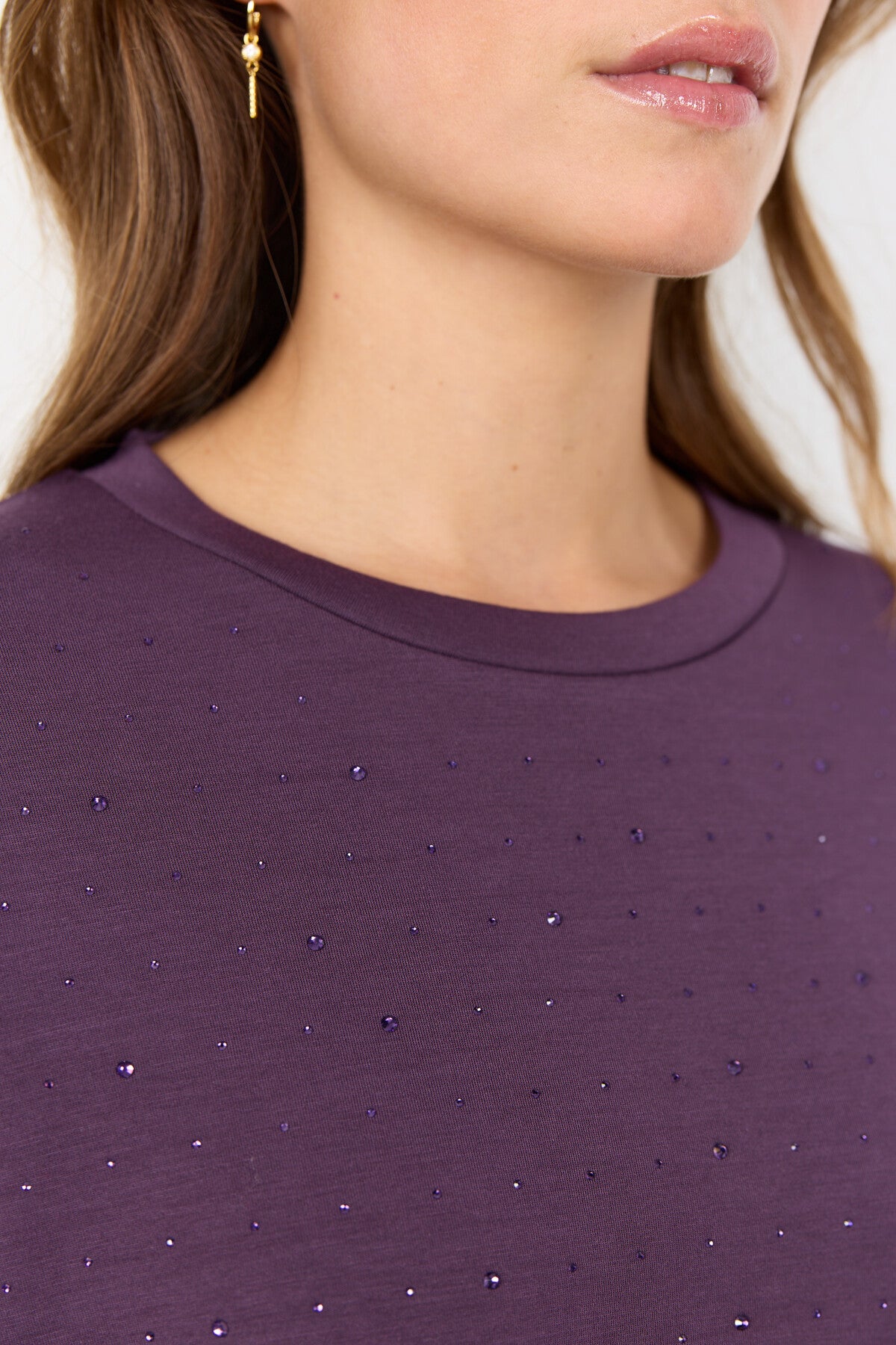 SC-BANU 270 Blouse Purple