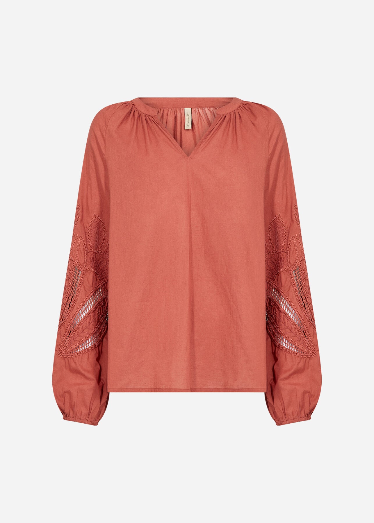 SC-CALISTE 21 Blouse Rust red