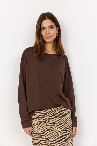 SC-FELUCCA 2 Blouse Dark brown
