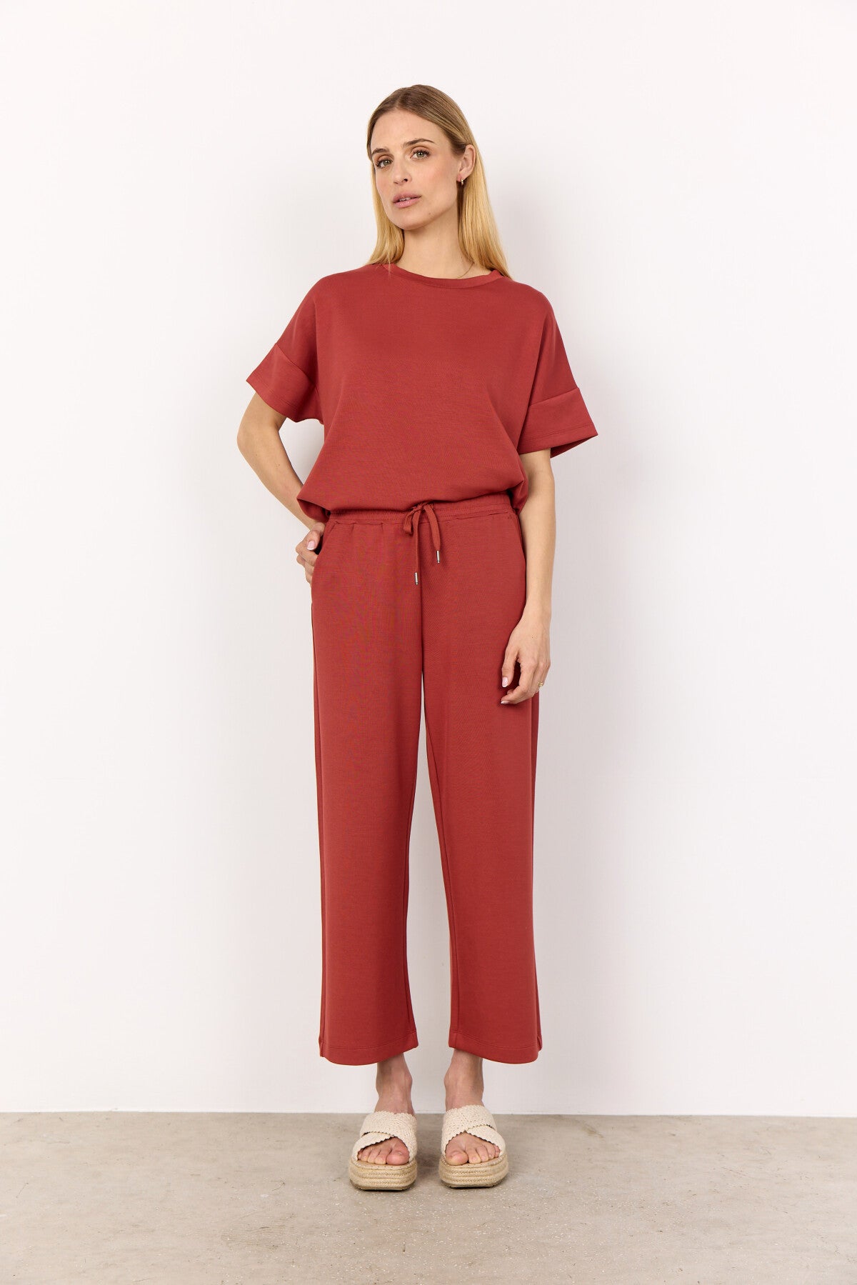 SC-BANU 184 T-shirt Rust red