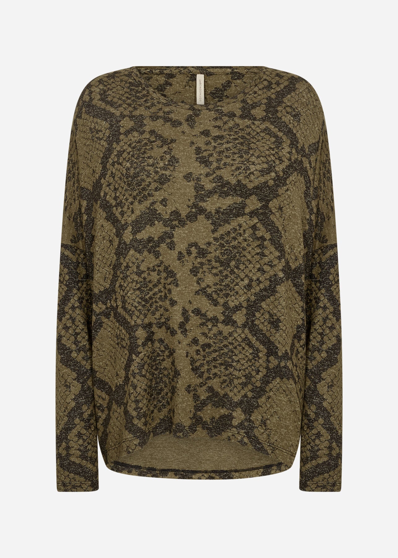 SC-BIARA AOP 145 Blouse Dark green